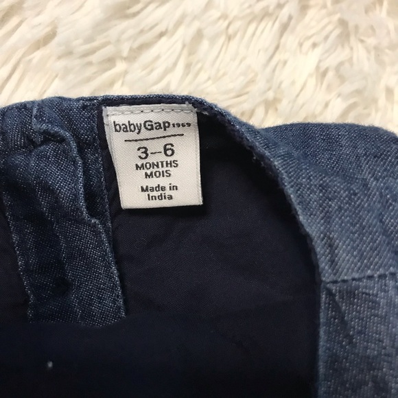 ❌Sold❌Gap Baby Girl Denim Dress 🌸 - Picture 4 of 5